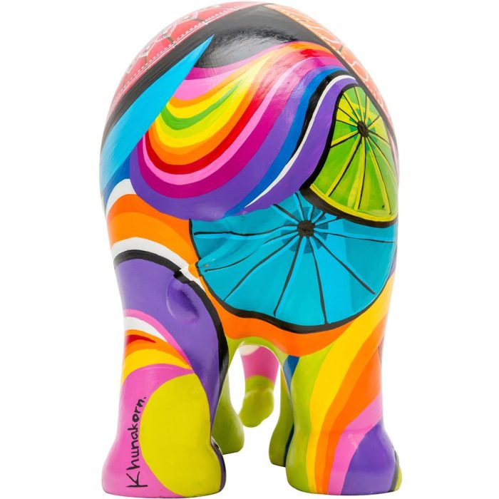 Elephant Parade elefantino Colours of Chiang Mai