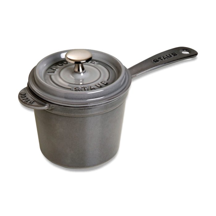 Staub Salsiera 18 cm con manico