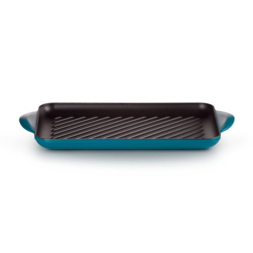 Le Creuset Grill Rettangolare Tradition - Deep Teal