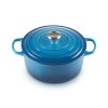 Le Creuset Cocotte rotonda Evo - Blu marsiglia