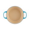 Le Creuset Cocotte rotonda Evo - Blu marsiglia