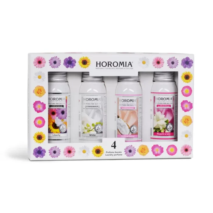 Horomia HORO4 Box profumi bucato 4 x 50 ml