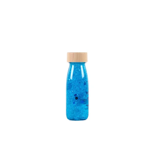 Petit Boum bottiglia sensoriale blu