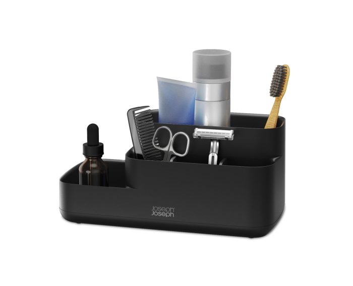 Joseph Joseph EasyStore Bathroom Caddy Matt Black