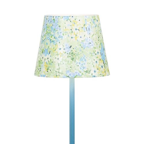 Zafferano Lampes-à-Porter Cover Metallo per Poldina - Fiori Verdi
