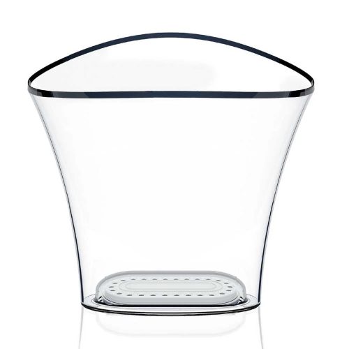 Italesse Vela bucket rinfrescatore con base led trasparente