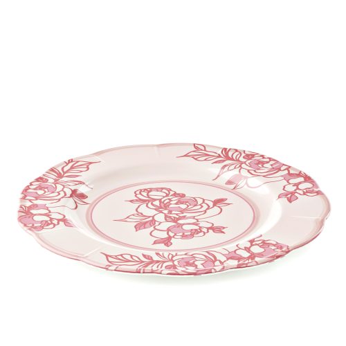 Guzzini Melamina JOSEPHINE Piatto piano rosa polvere