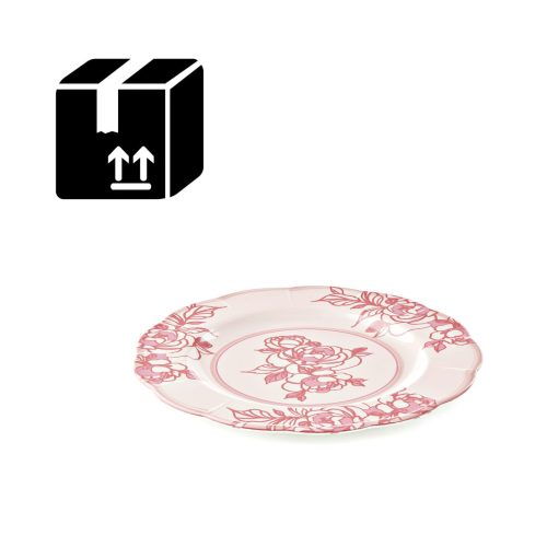 Guzzini Melamina JOSEPHINE Set piatti per 6 persone, 18 pezzi rosa polvere